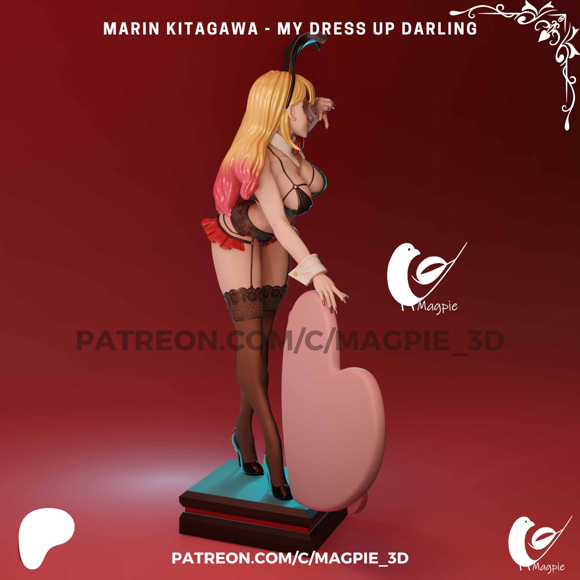 Kitagawa Marin - My Dress Up Darling Magpie_3d - 07